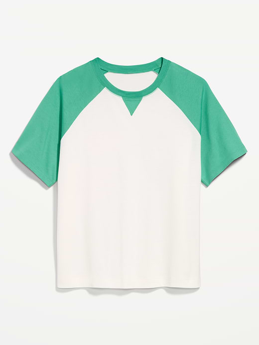 Old Navy Vintage Crew-Neck Raglan T-Shirt — photo 5