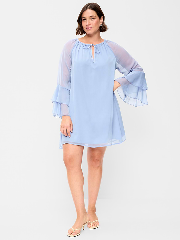 Old Navy Bell-Sleeve Boho Mini Dress — photo 7