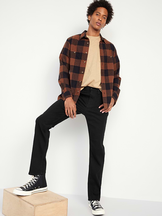 Old Navy Straight Built-In Flex Jeans — photo 4