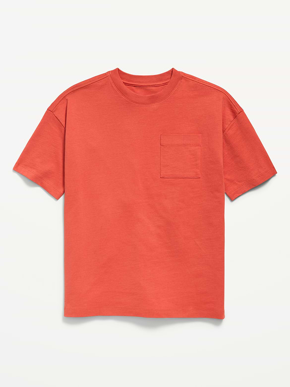Old Navy Oversized Logo-Graphic Pocket T-Shirt for Boys — photo 3