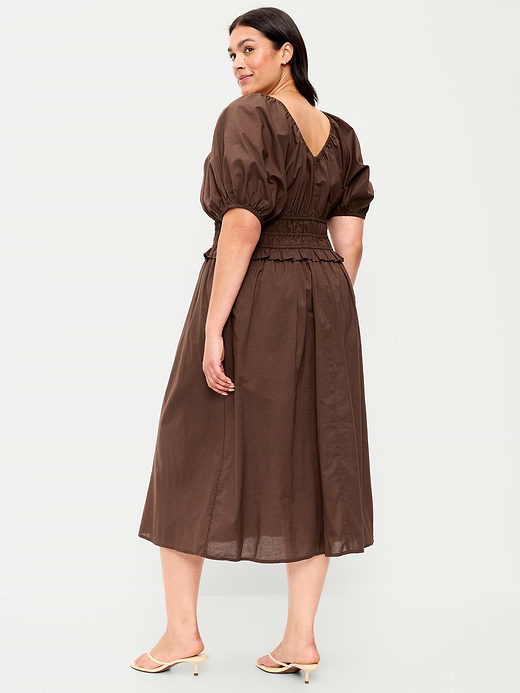 Old Navy Fit & Flare Prairie Midi Dress — photo 11