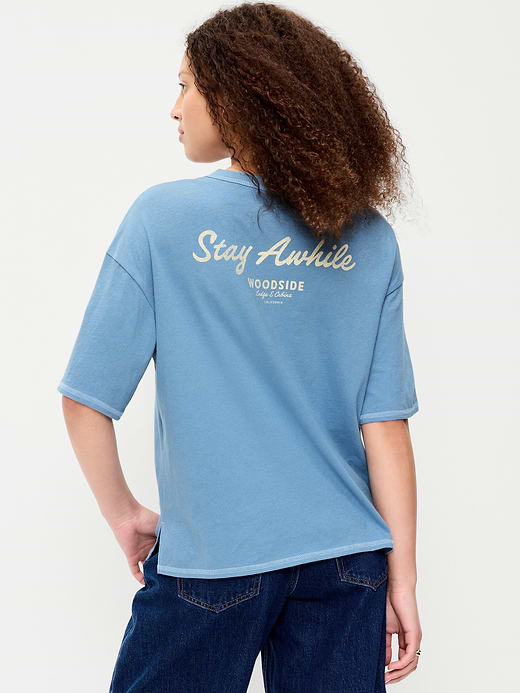 Old Navy Short-Sleeve Loose Graphic T-Shirt — photo 3