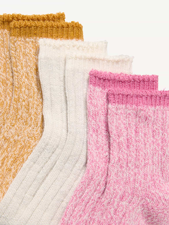 Old Navy Marled Crew Socks 3-Pack for Toddler & Baby — photo 3