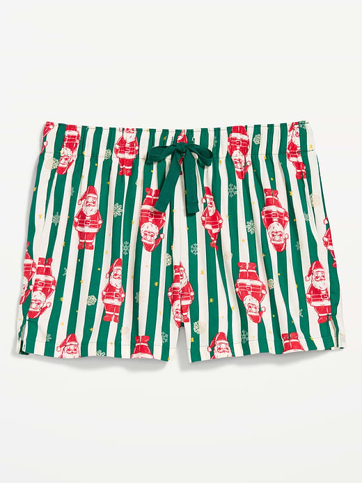 Old Navy Flannel Boxer Pajama Shorts for Women — photo 1