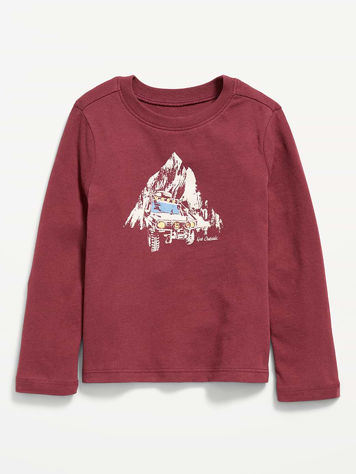 Old Navy Long-Sleeve Graphic T-Shirt for Toddler Boys — photo 1