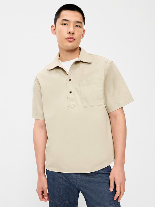 Old Navy Loose Popover Work Shirt — photo 1