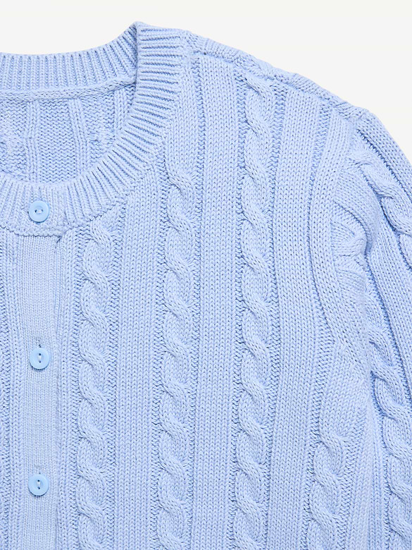 Old Navy Cable-Knit Cardigan Sweater for Girls — photo 3