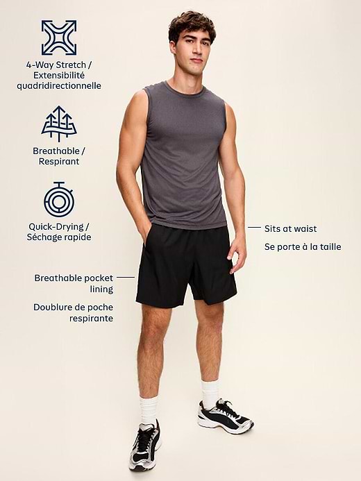 Old Navy StretchTech Workout Shorts -- 7-inch inseam — photo 6