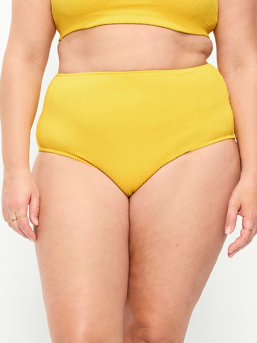 Old Navy High-Waisted Ribbed Bikini Swim Bottoms — photo 8