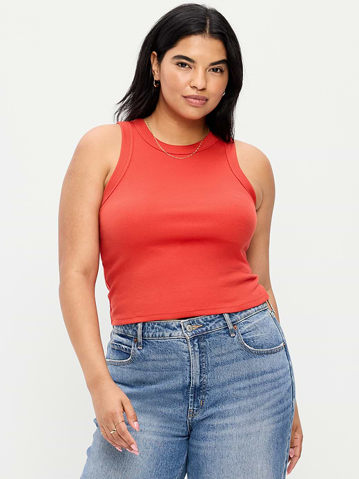 Old Navy Crop Ribbed Tank Top — photo 6
