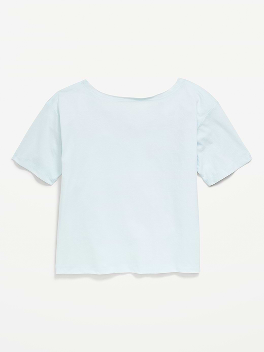 Old Navy Off-Shoulder Graphic T-Shirt for Girls — photo 4