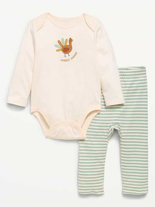 Old Navy Long-Sleeve Bodysuit and Leggings Set for Baby — photo 1