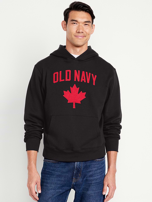 Old Navy Oversized Canada Logo Pullover Hoodie — photo 1