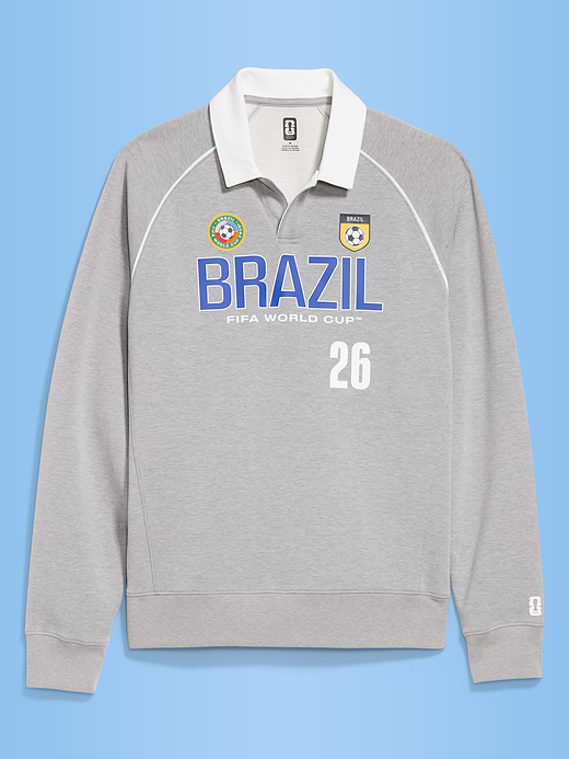 Old Navy FIFA World Cup 26™ Argentina Dynamic Fleece Collared Graphic Sweatshirt for Men — photo 4