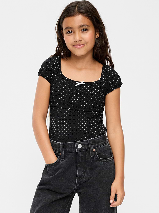 Old Navy Puff-Sleeve Top for Girls — photo 1