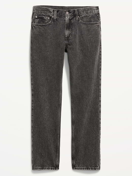 Old Navy Structured Straight Non-Stretch Jeans — photo 5