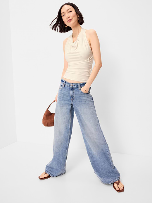 Old Navy Cowl-Neck Halter Top — photo 4