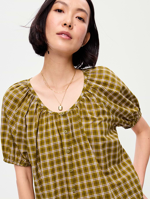 Old Navy Airy Button-Down Top — photo 1