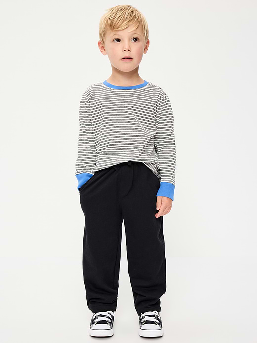 Old Navy Barrel-Leg Knit Pants for Toddler Boys — photo 1