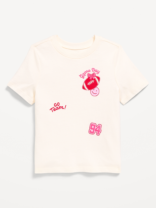 Old Navy Short-Sleeve Graphic T-Shirt for Toddler Girls — photo 7