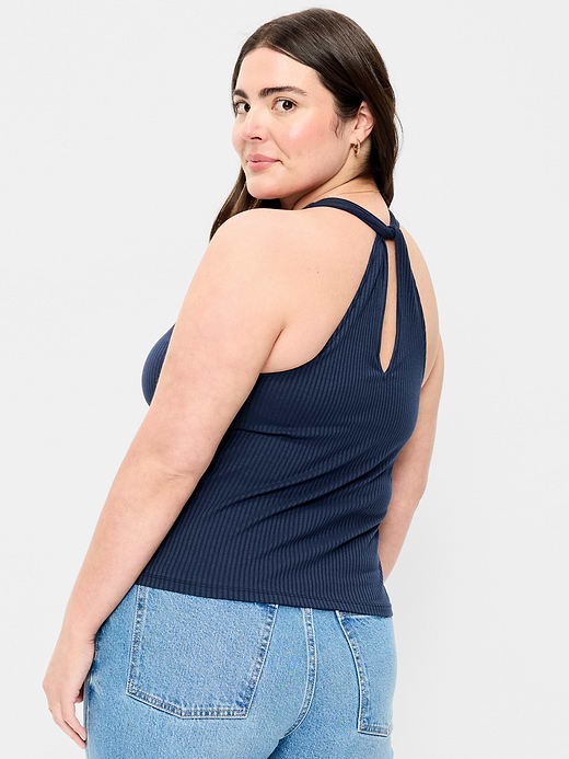 Old Navy Ribbed Loop-Back Halter Top — photo 8