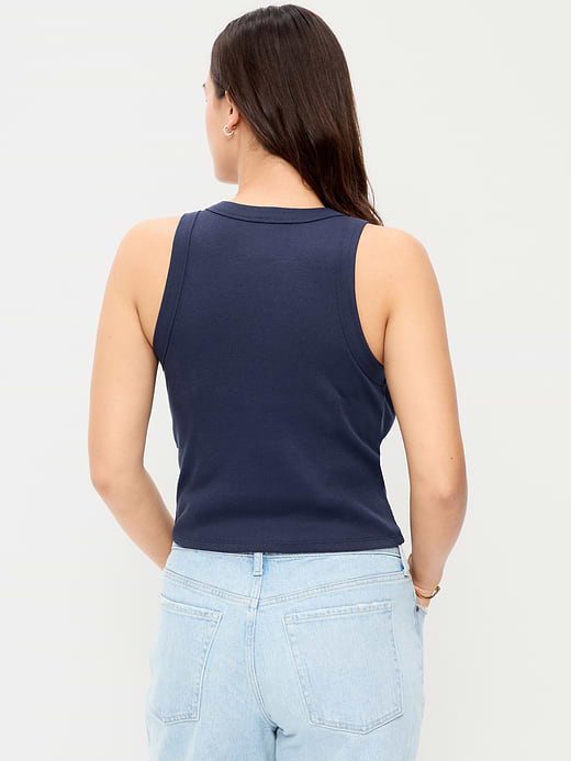 Old Navy Crop Ribbed Tank Top — photo 7