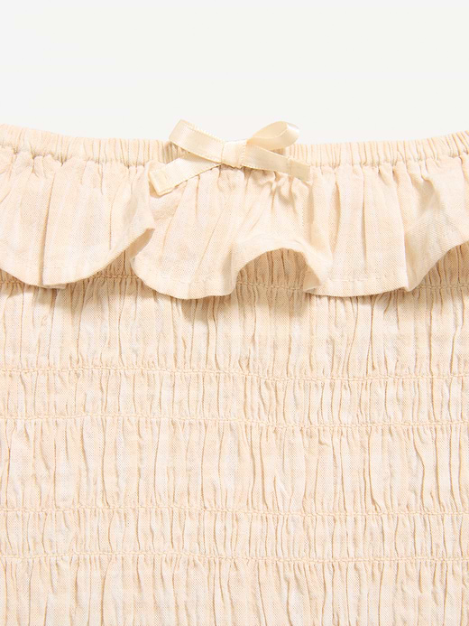 Old Navy Sleeveless Fitted Ruffled Smocked Top for Girls — photo 5