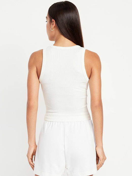 Old Navy Exhale Seamless Fitted Rib Tank — photo 3