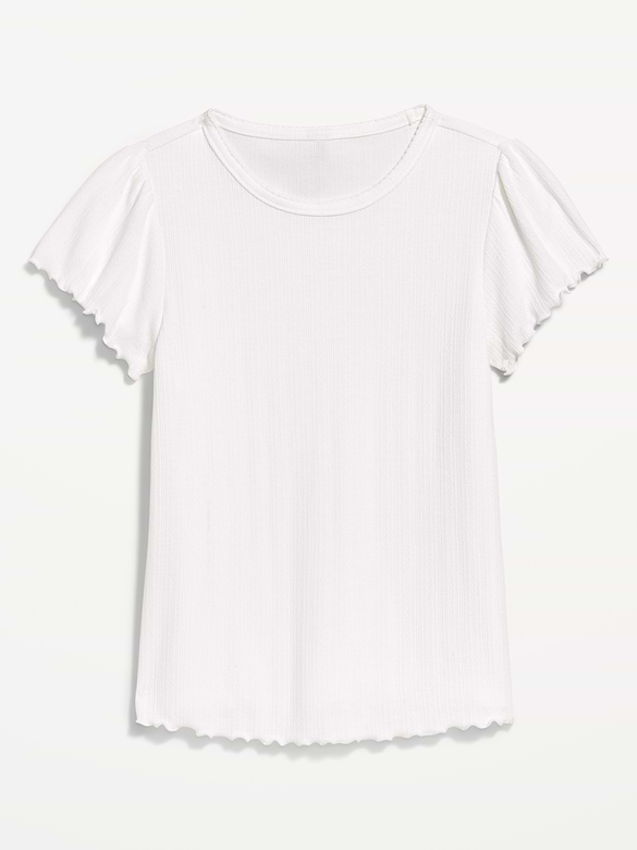 Old Navy Lettuce-Edge Pointelle Top — photo 5