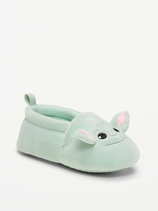 Old Navy Star Wars™ Grogu Velvet Slippers for Baby — photo 1