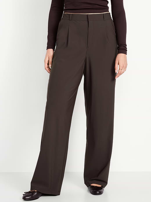 Old Navy High-Waisted SleekTech Trouser Pants — photo 6