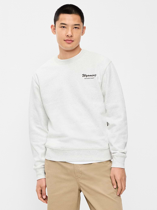 Old Navy Oversized Graphic Crew-Neck Sweatshirt — photo 1