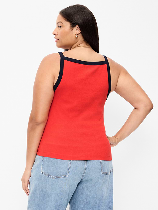 Old Navy Snug Apron-Neck Tank Top — photo 10