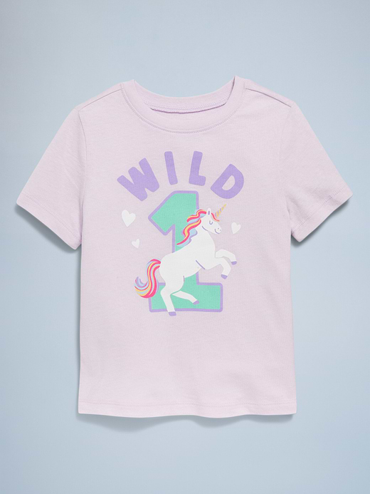 Old Navy Birthday Graphic T-Shirt for Toddler Girls — photo 1