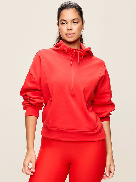 Old Navy Dynamic Fleece Half-Zip Hoodie Sweatshirt — photo 3