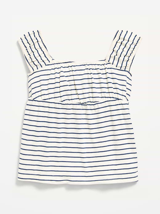 Old Navy Printed Short-Sleeve Scallop-Trim Top for Girls — photo 4