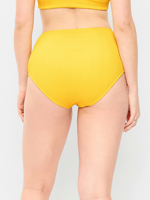 Old Navy High-Waisted Ribbed Bikini Swim Bottoms — photo 7