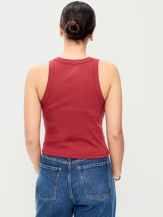 Old Navy Crop Ribbed Tank Top — photo 7