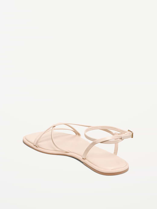 Old Navy Strappy Faux-Leather Sandals — photo 5