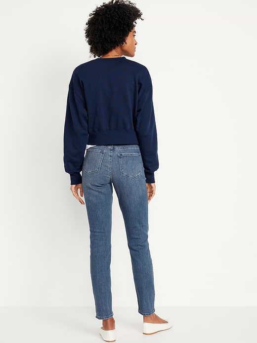 Old Navy High-Waisted Wow Straight Ankle Jeans — photo 5
