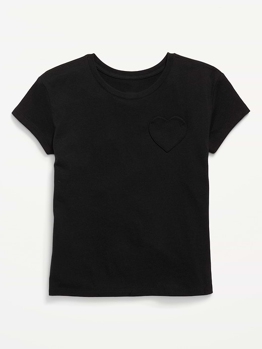 Old Navy Softest Heart-Pocket T-Shirt for Girls — photo 1