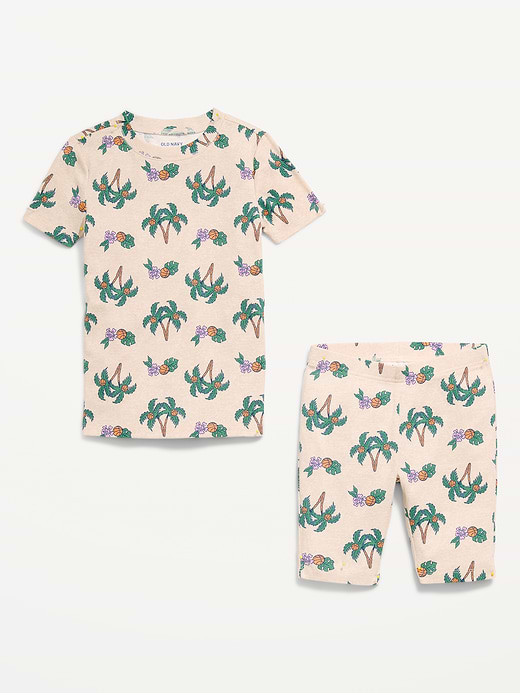 Old Navy Gender-Neutral Snug-Fit Graphic Pajama Set for Kids — photo 4