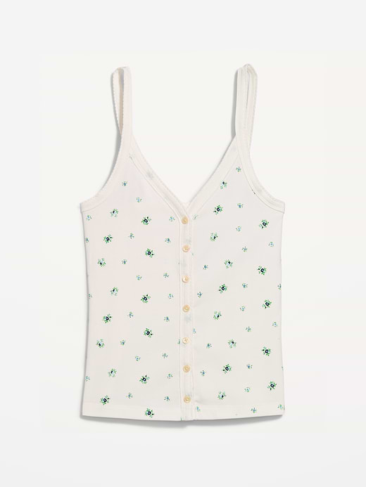 Old Navy Button-Front Cami Tank Top — photo 5