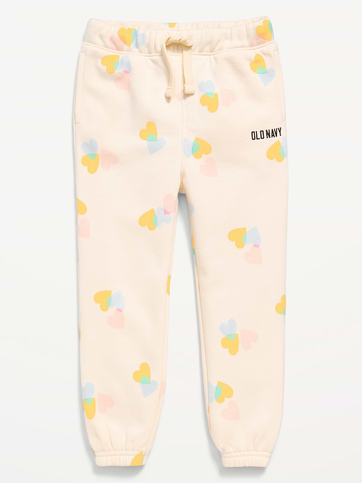 Old Navy Printed Cinched-Hem Jogger Sweatpants for Toddler Girls — photo 3