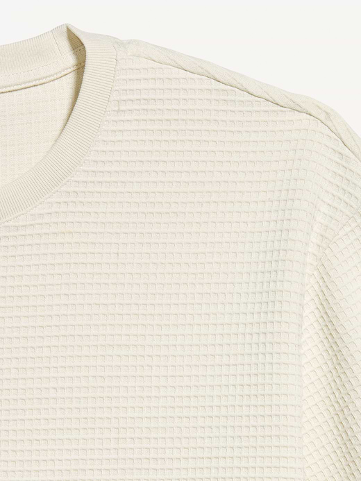 Old Navy Loose Short-Sleeve Textured Waffle T-Shirt — photo 5