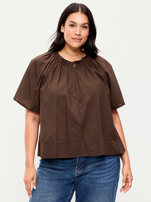 Old Navy Loose Short-Sleeve Striped Top — photo 8
