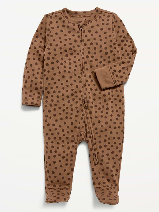 Old Navy Unisex 2-Way-Zip Sleep & Play Footed One-Piece for Baby — photo 1