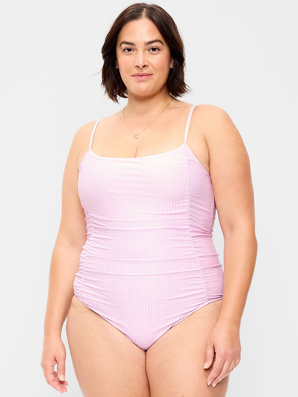 Old Navy Ruched One-Piece Swimsuit — photo 8