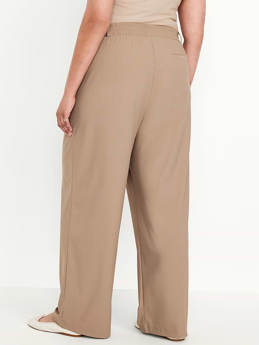 Old Navy High-Waisted SleekTech Trouser Pants — photo 8