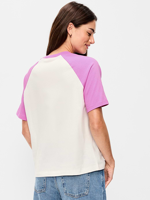 Old Navy Vintage Crew-Neck Raglan T-Shirt — photo 3